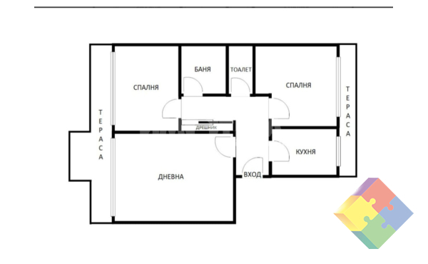 Апартамент с морска панорама и отличен потенциал в кв. Чайка